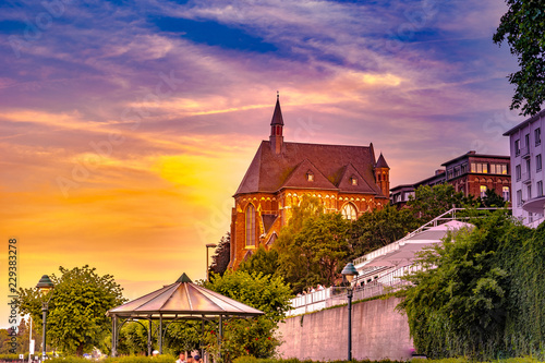 Beautiful gothic church of Collegium Albertinum in Bonn, Germany. photo