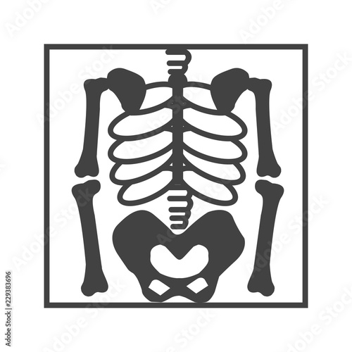 skeleton Glyph icon