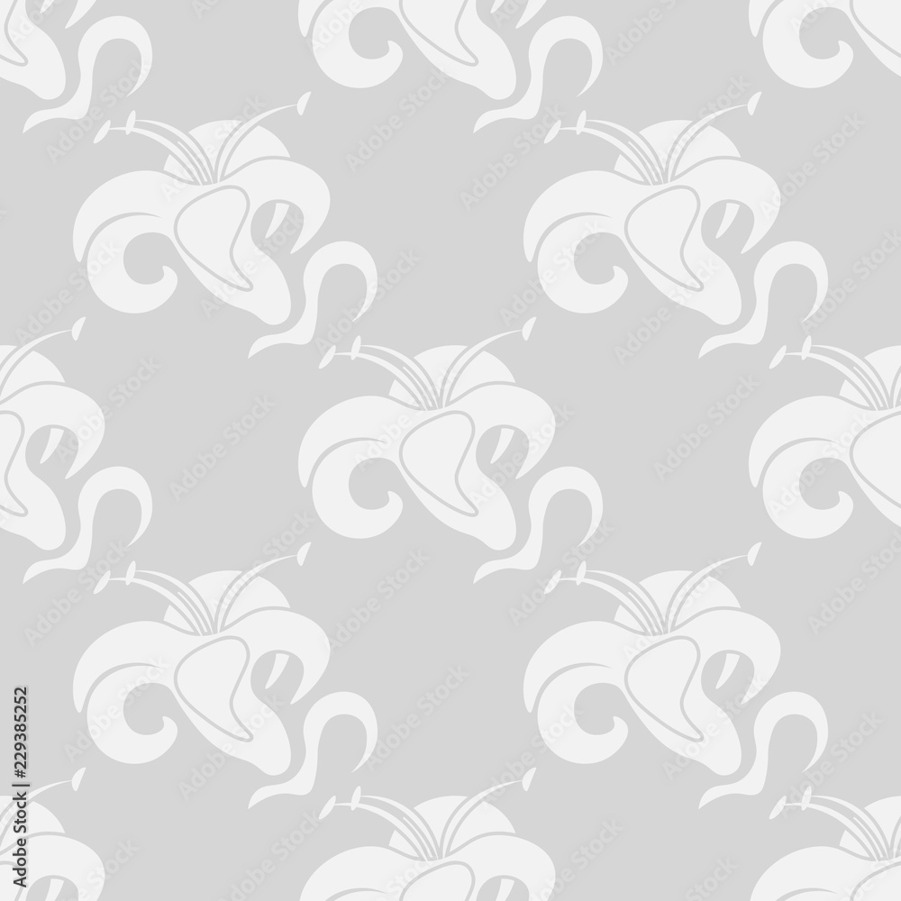 Flower seamless pattern