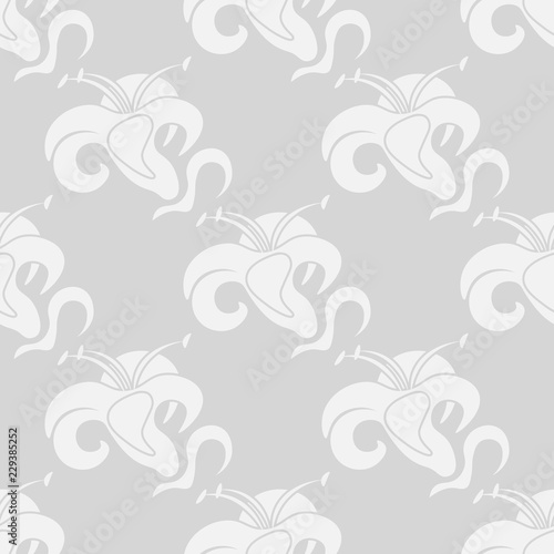 Flower seamless pattern