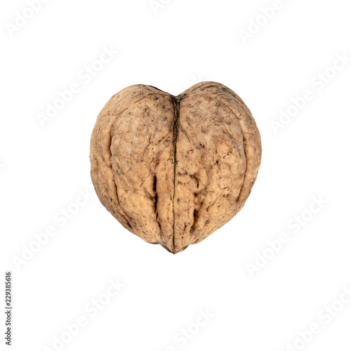 large walnuts in the shape of a heart