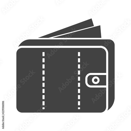Business  glyph black icon