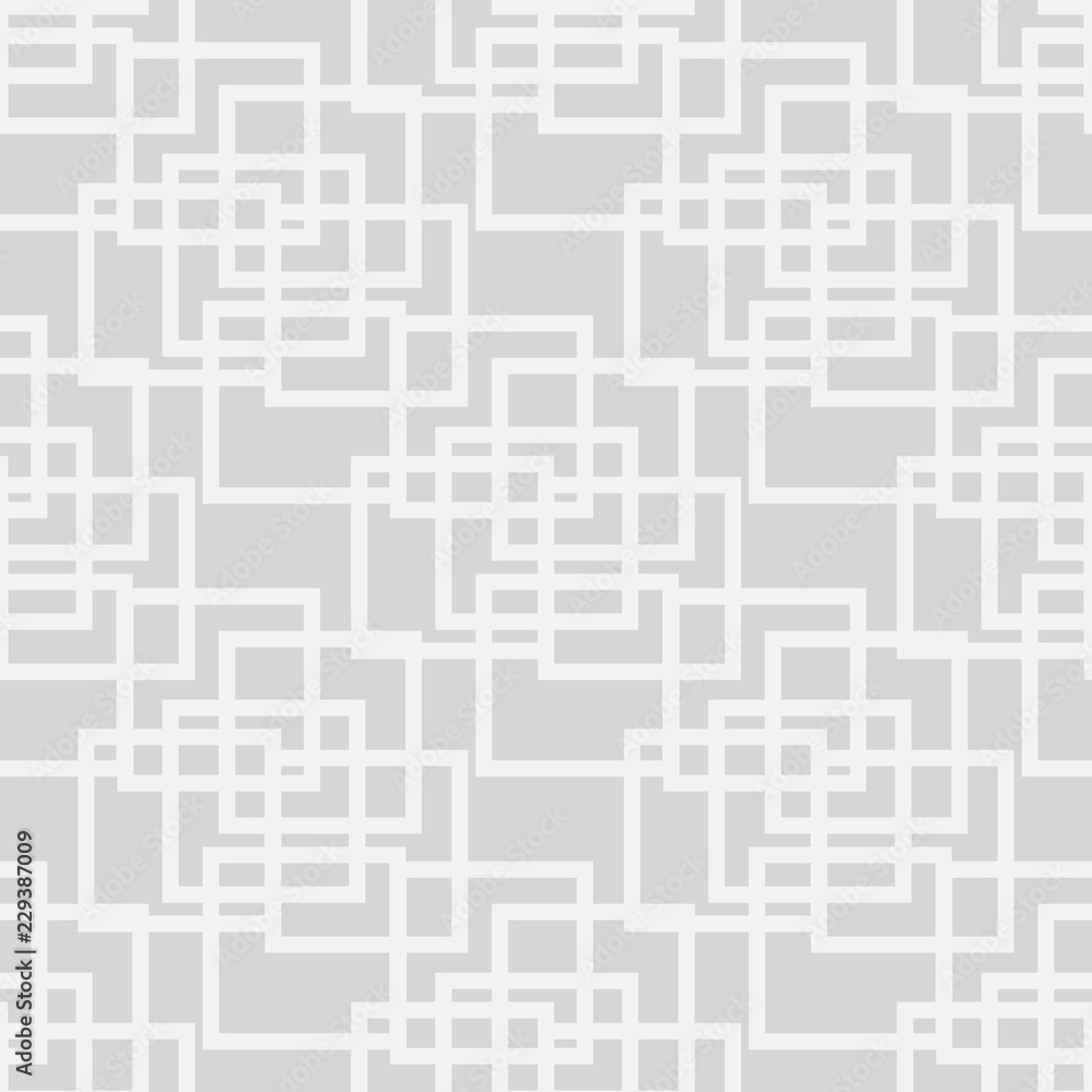 Geometric seamless pattern. Square
