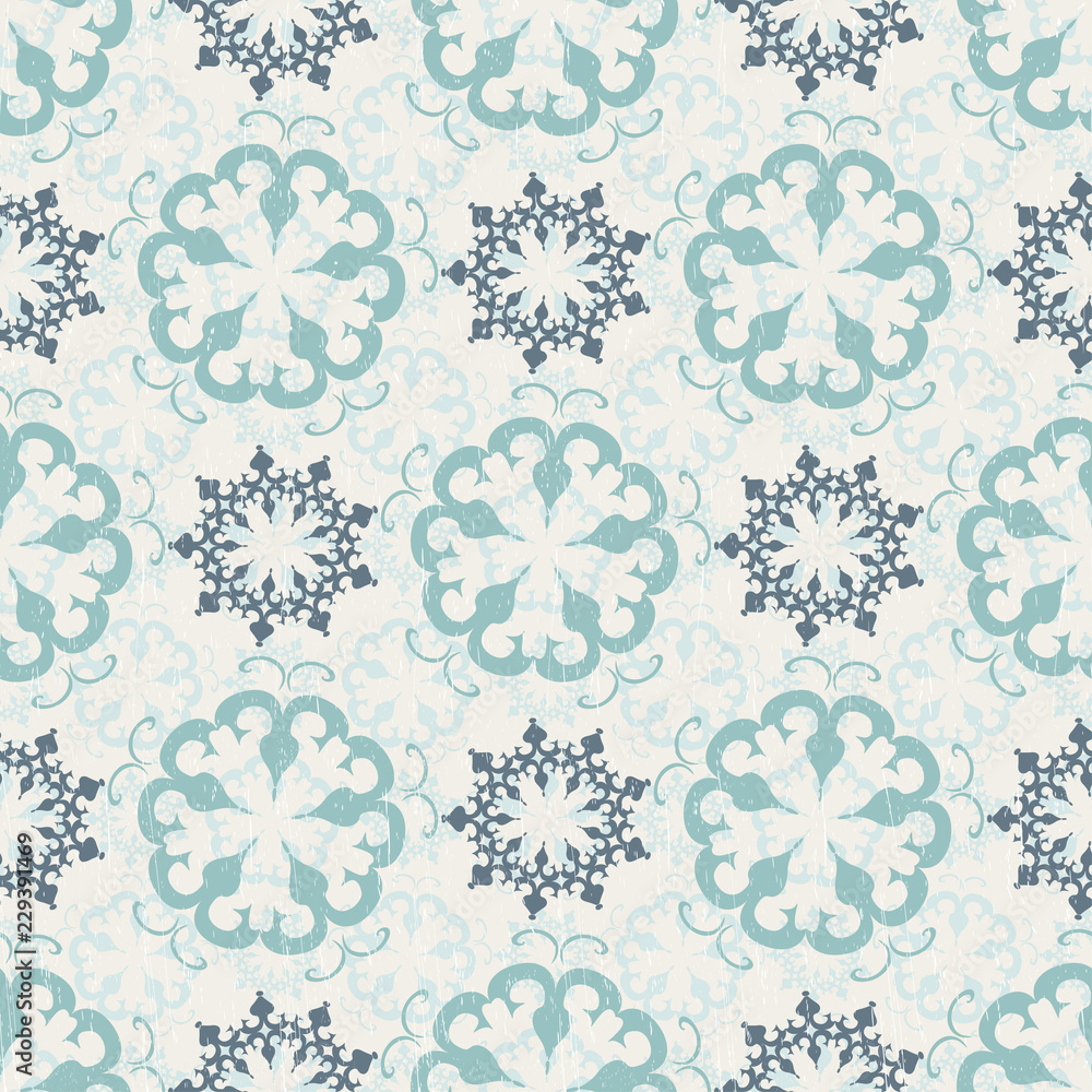 Blue background of circular patterns. seamless Blue background of circular patterns. seamless