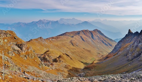 Berglandschaft, Pizolgebiet, Ostschweiz