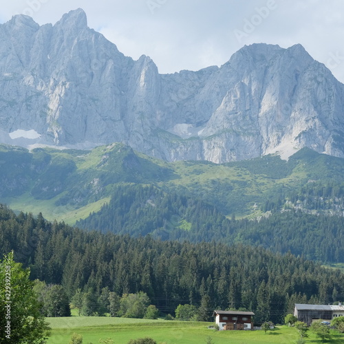 Mountain scene in Tyrol