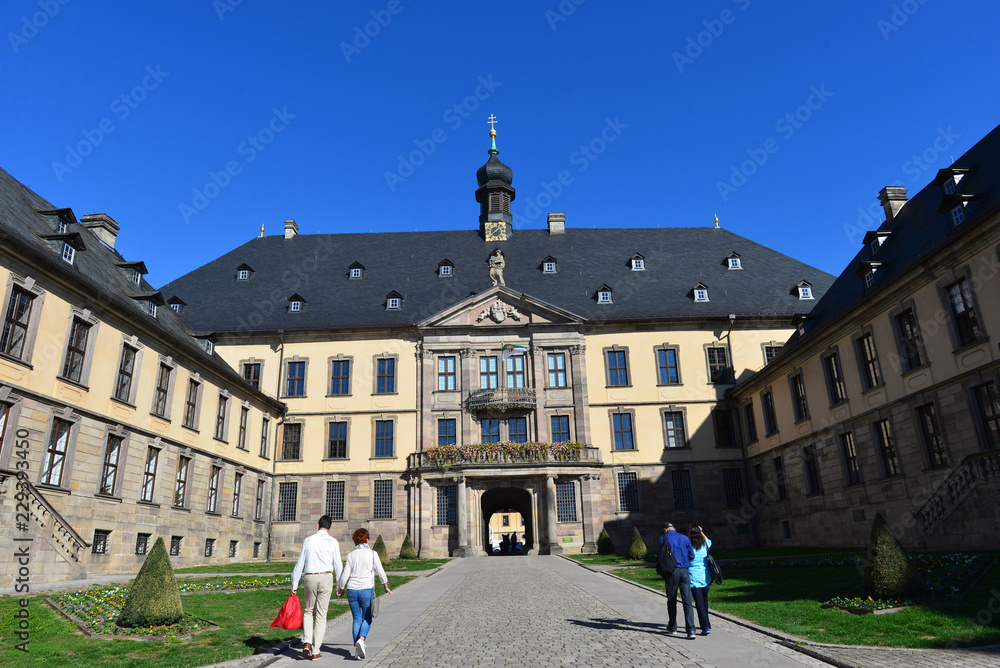 Stadtschloss Fulda in Osthessen 