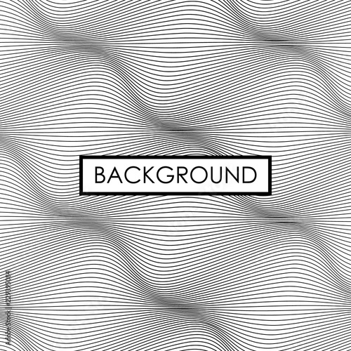 Background lines distorted