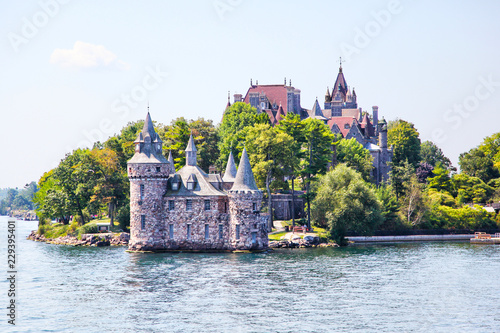 Historic Boldt Castle in 1000 Islands of New York photo