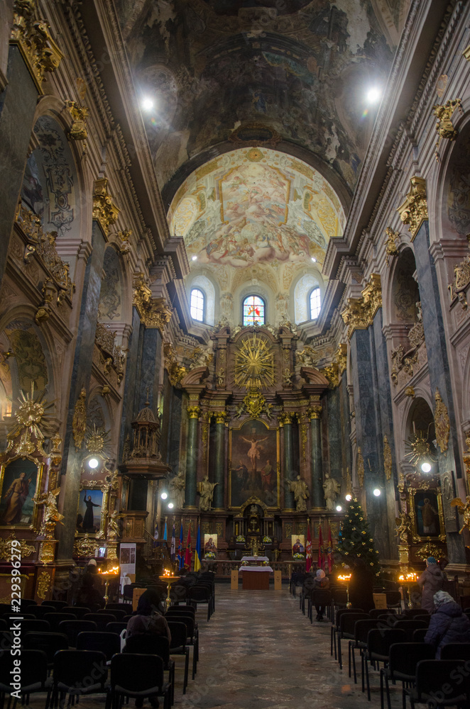 Obraz premium Church Interior Natural