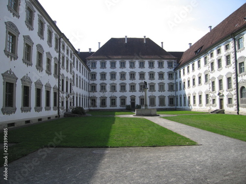 Innenhof Prälatur Klosteranlage Schloss Salem © Falko Göthel