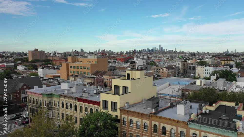 Aerial of Bushwick, Brooklyn Aerial of Bushwick, Brooklyn