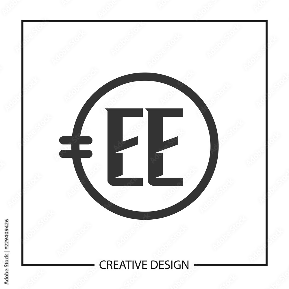 Initial Letter EE Logo Template Design Initial Letter EE Logo Template Design