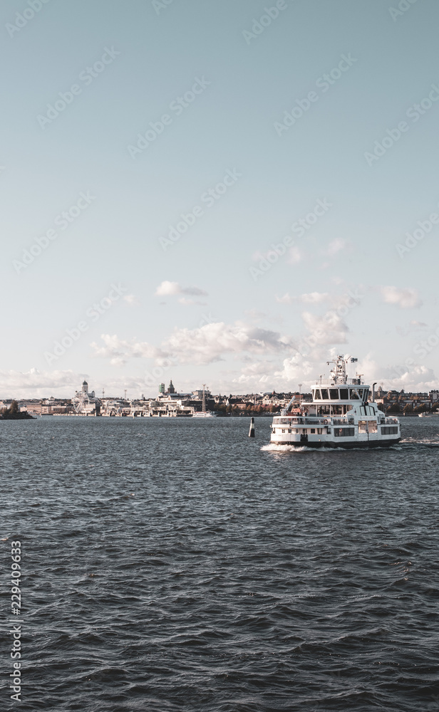 Fähre von Suomenlinna nach Helsinki Fähre von Suomenlinna nach Helsinki