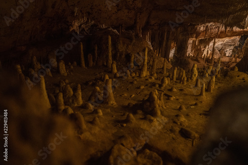 Coves del Drac Tropfsteinhöhlen wie auf dem Mars auf Mallorca