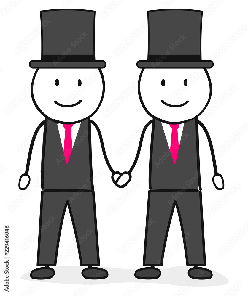 Homosexuelle Hochzeit / Homo Ehe / Zwei Männer / Heirat / Schwul Homosexuelle Hochzeit / Homo Ehe / Zwei Männer / Heirat / Schwul