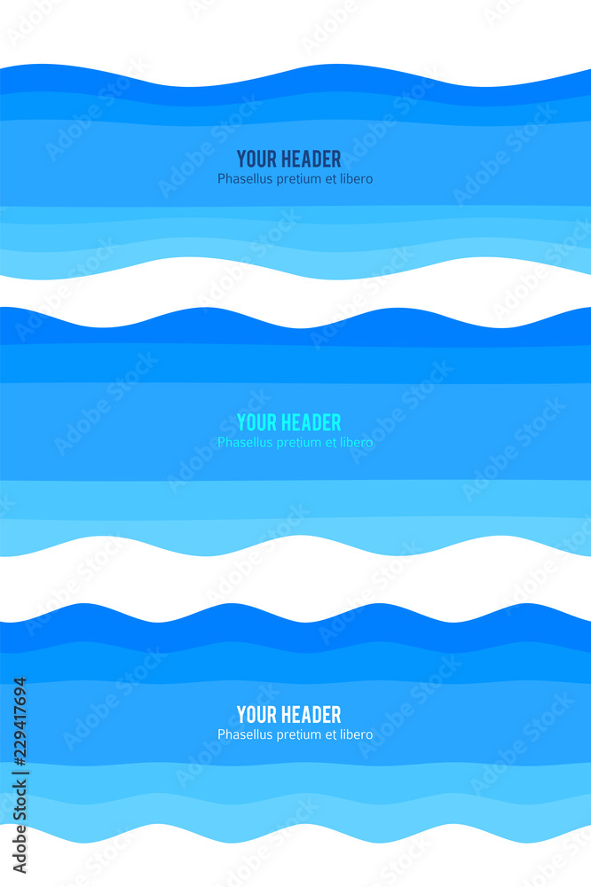 design element ribbon blue water sea background26 design element ribbon blue water sea background26