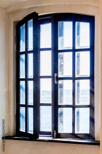 An old window in an old manor_