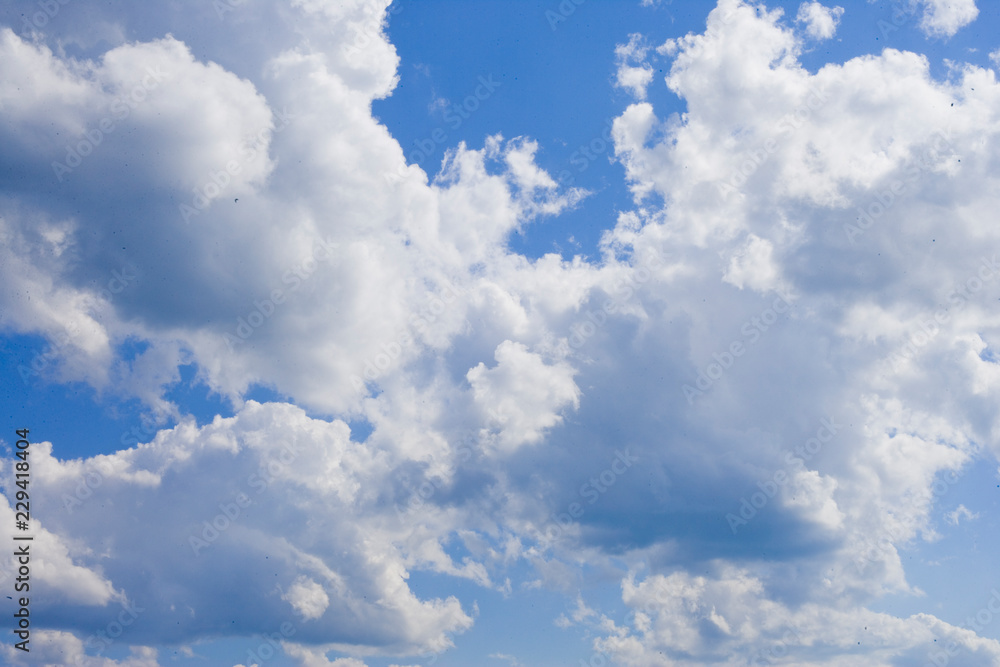 Obraz premium blue sky with clouds