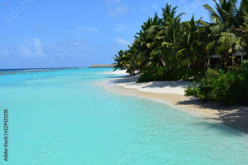 Playa Paradis  aca de Maldivas