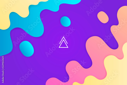 modern abstract vector background. shape, liquid, wave.