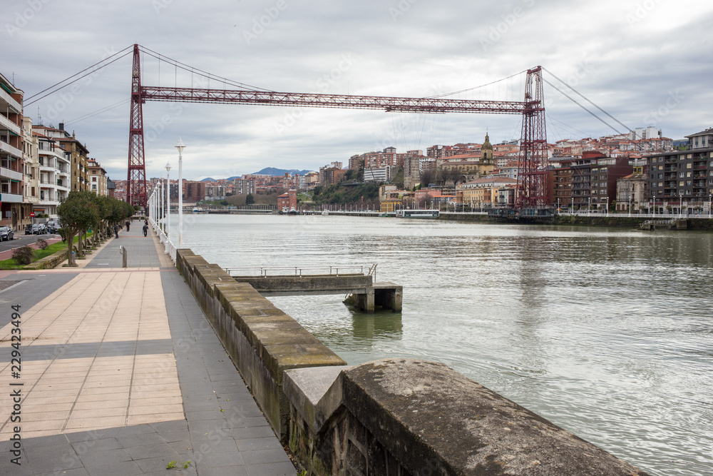 Fototapeta premium Die Biskaya-Brücke