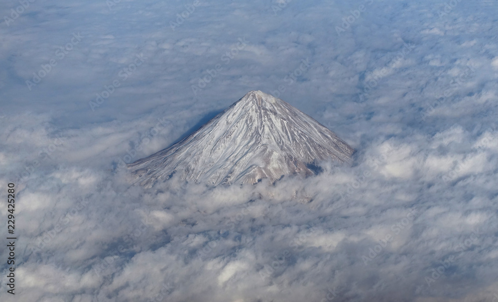Demavend Mountain in Iran