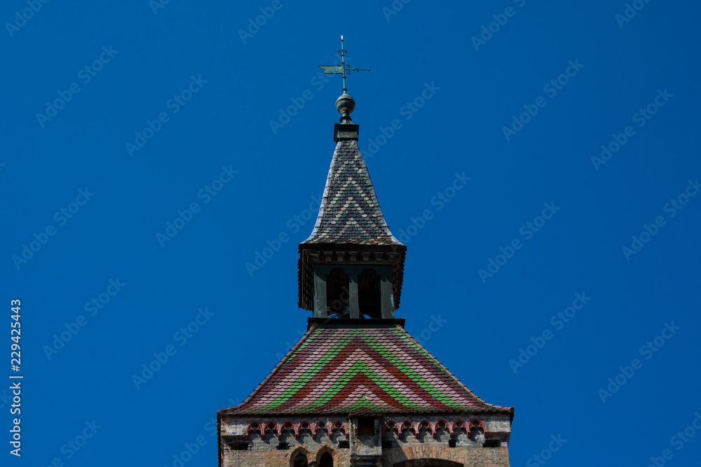 Historic Schmalzturm Tower. Landsberg am Lech, Germany