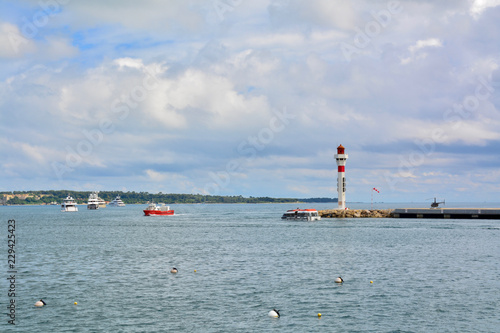 Lighthouse on pier