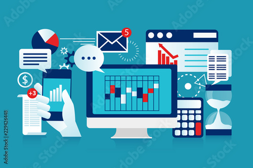 Business research conceptual image