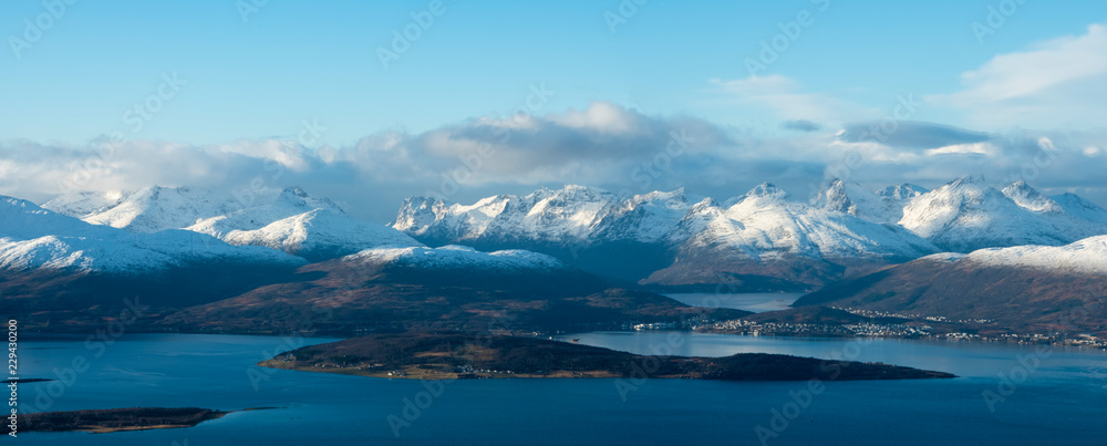 Fototapeta premium Proximité de Tromso