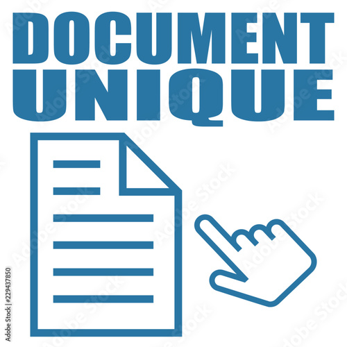 Logo document unique.