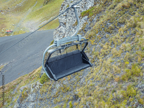 One ski lift Poliana Sochi photo