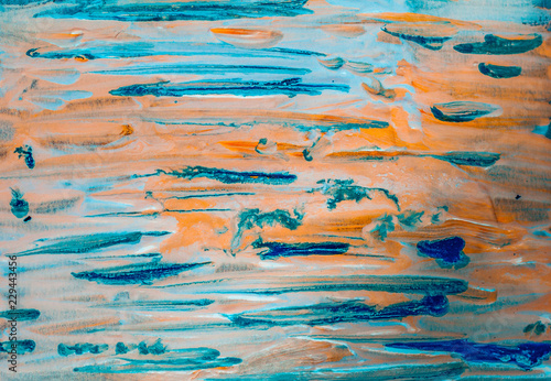 Abstract background. Ink illustration. Hand painted