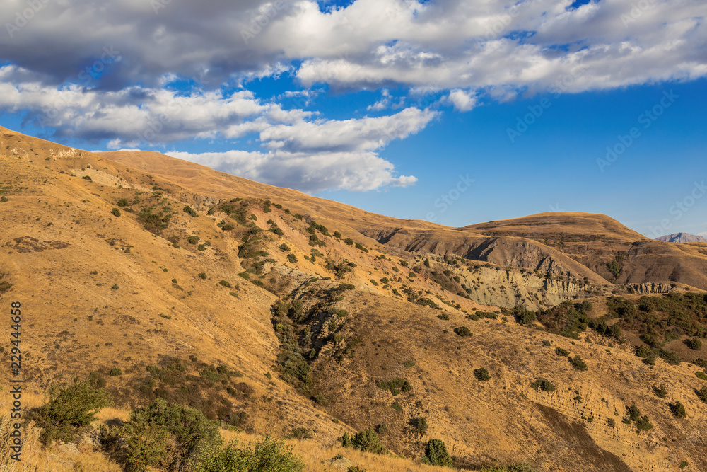 View of the mountains of Armenia from Selim pass View of the mountains of Armenia from Selim pass