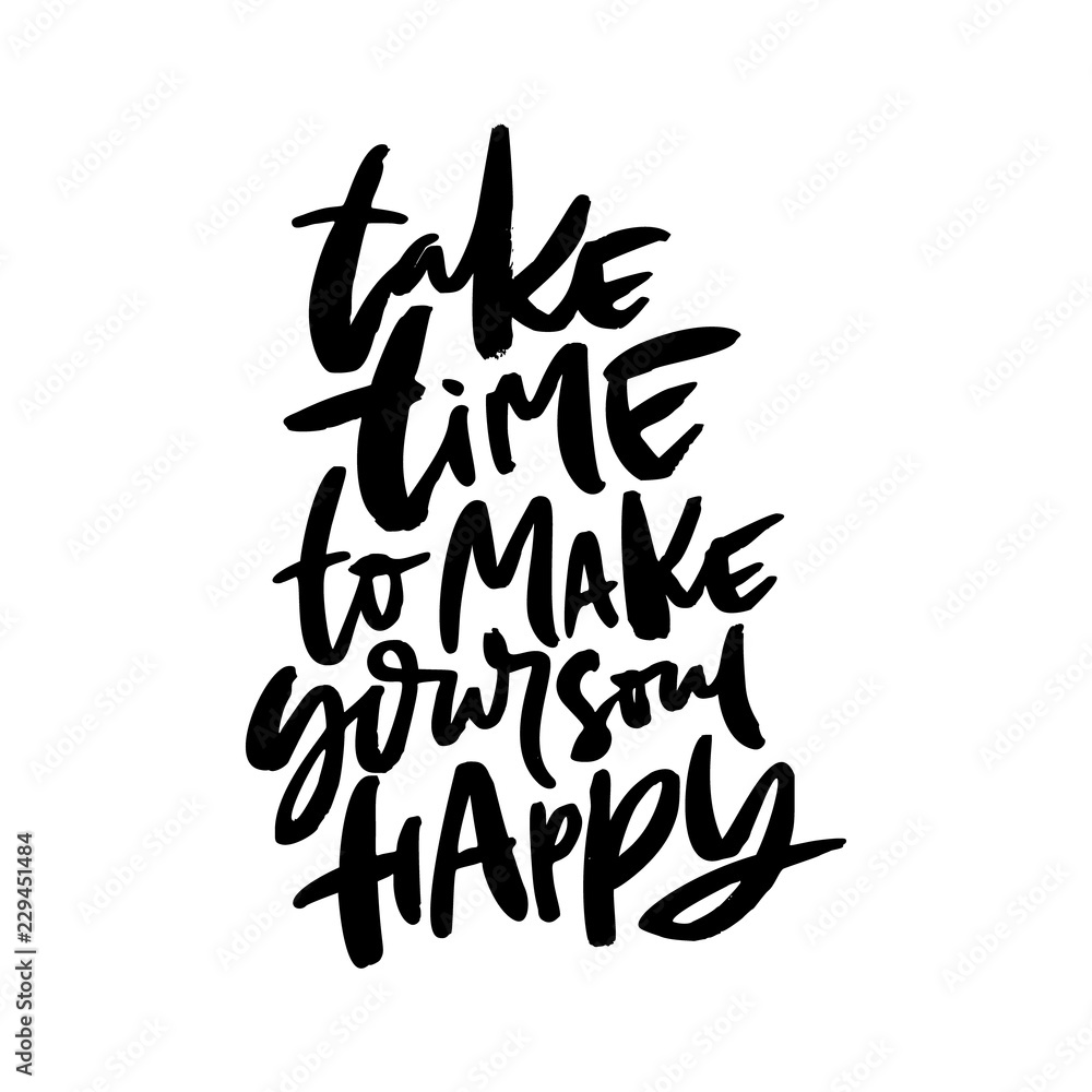 Obraz premium Vector Inspirational Quote