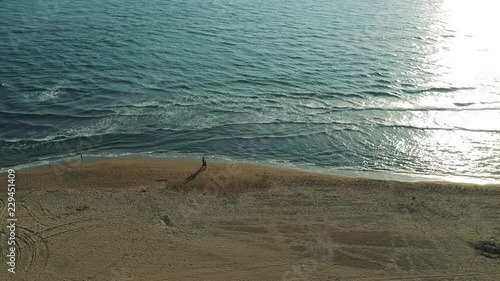 Passeggiata sulla spiaggia
