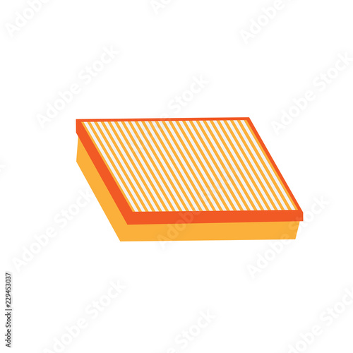 air filter vector car spare part