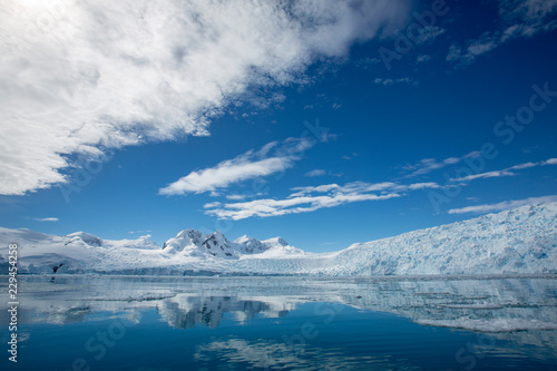 Wallpaper Mural Reflections of snow capped mountains  Torontodigital.ca