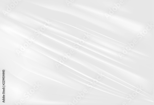 Realistic plastic warp film. Vector illustration. Ready for your design. EPS10.