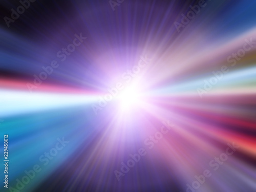 Soft and blurred of colorful speed action background