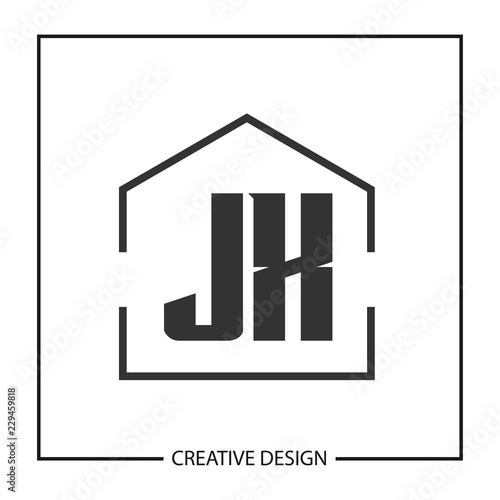 Initial Letter JX Logo Template Design