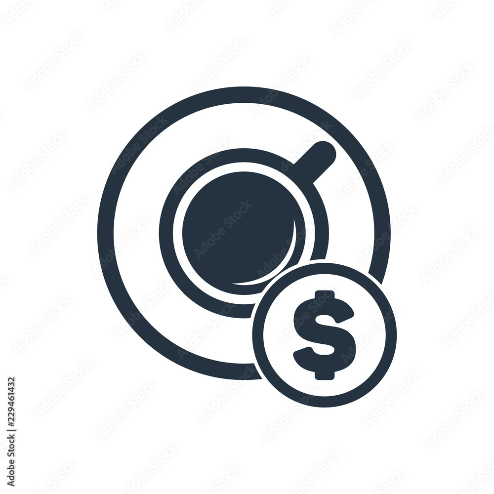 coffee sale isolated icon on white background, 400 coffee set, logo and sign