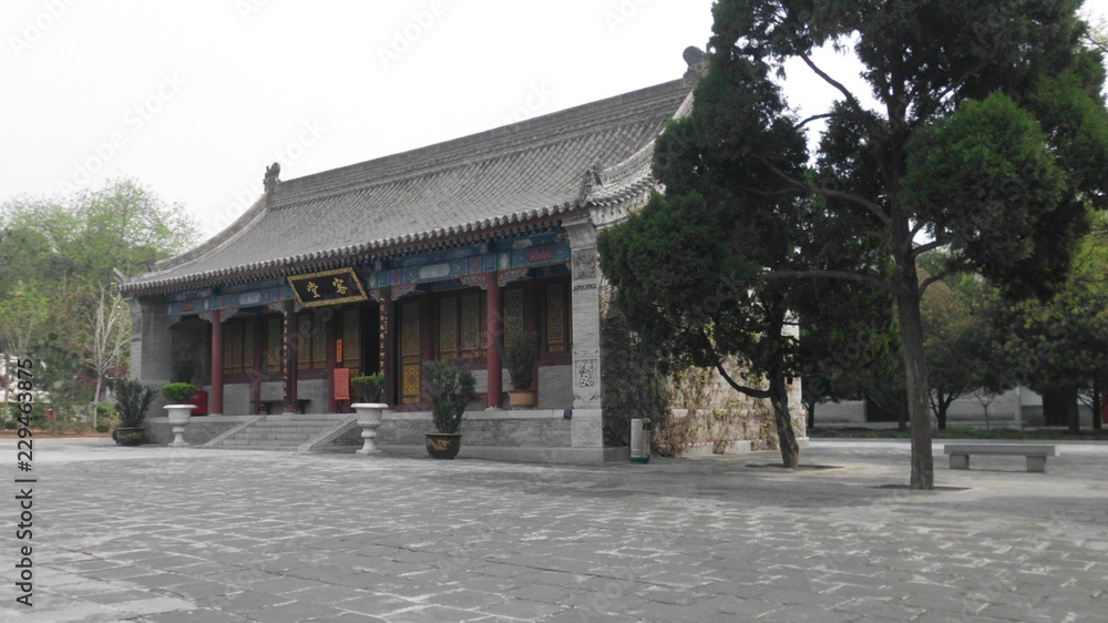Giant Wild Goose Pagoda Budaset Temple Xian, CHina Giant Wild Goose Pagoda Budaset Temple Xian, CHina