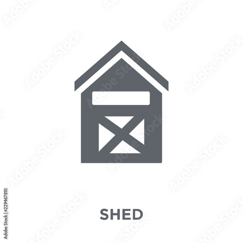 Shed icon from Agriculture, Farming and Gardening collection.