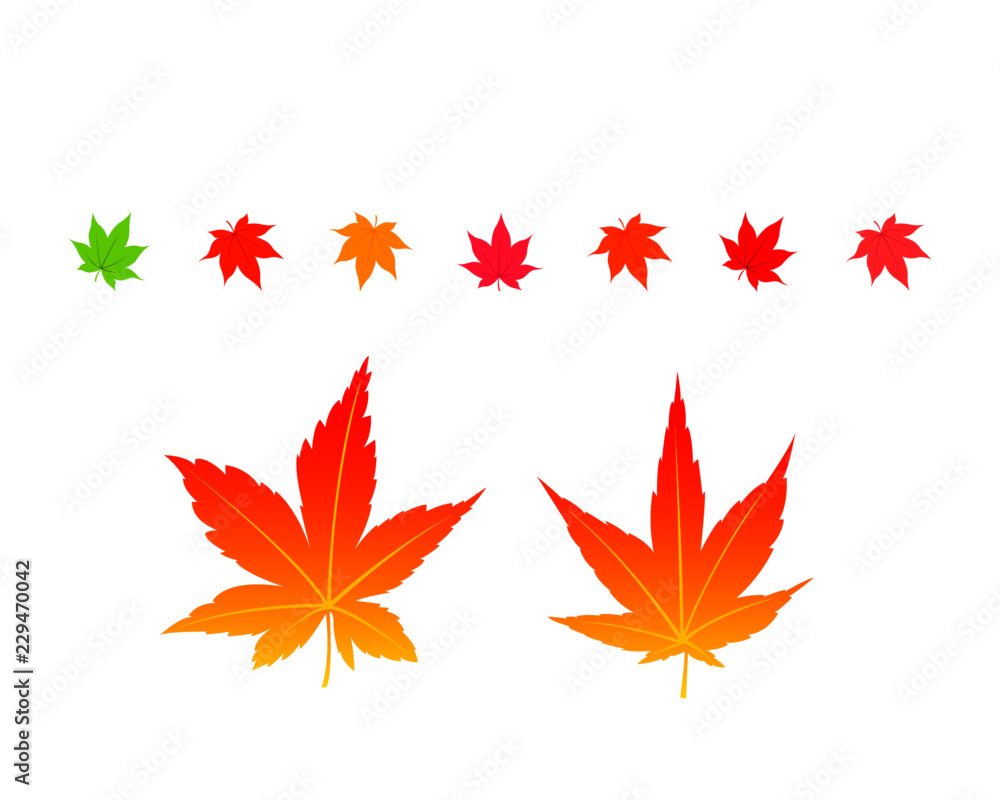 紅葉 イラスト イラレ 紅葉 イラスト イラレ