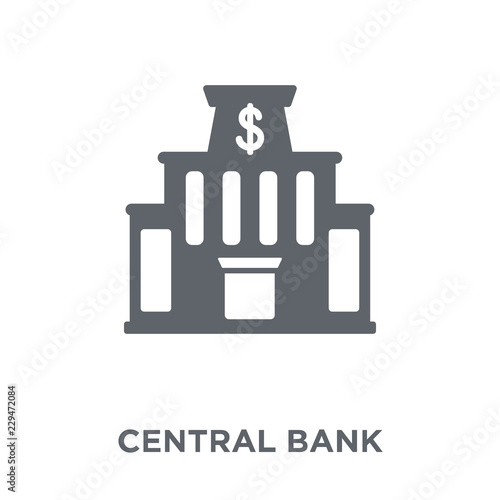 Central bank icon from Central bank collection.