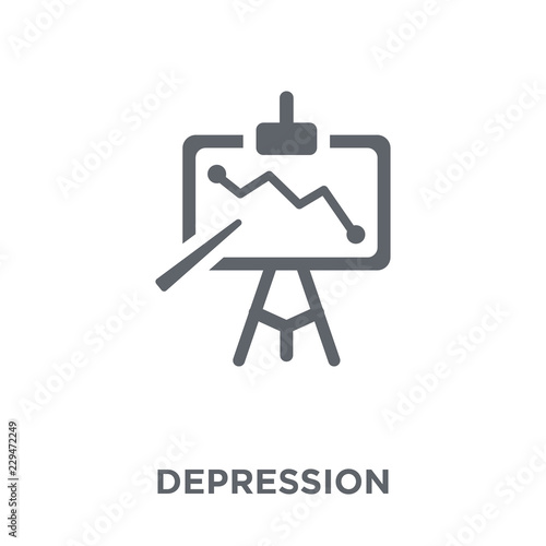 Depression icon from Diseases collection.
