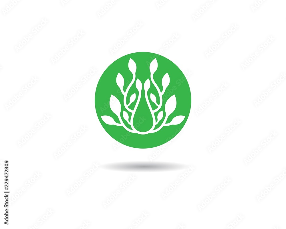 Ecology logo illustration Ecology logo illustration