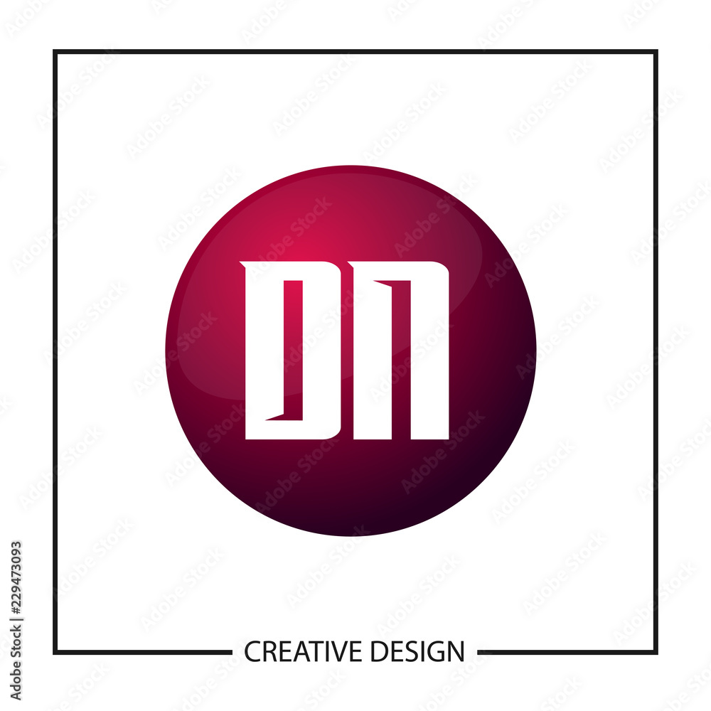Initial Letter DN Logo Template Design Initial Letter DN Logo Template Design